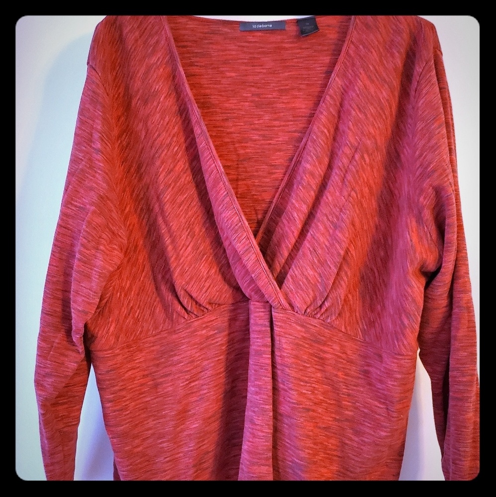 5 for 25 bundle Liz Claiborne Wrap front Blouse